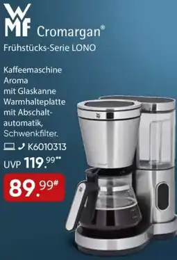 Galeria WMF Kaffeemaschine Aroma mit Glaskanne Angebot