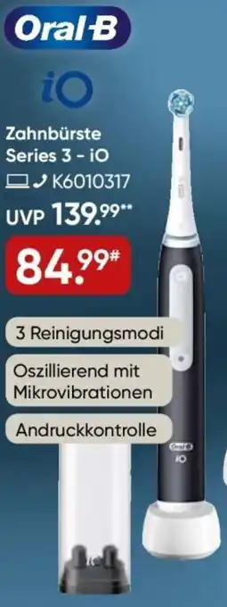 Galeria Oral-B Zahnbürste Series 3 - iO Angebot
