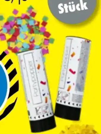 TEDi Party Popper Angebot