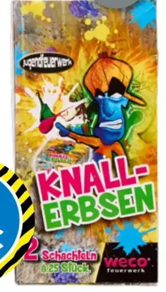 TEDi Weco Feuerwerk Knallerbsen Angebot