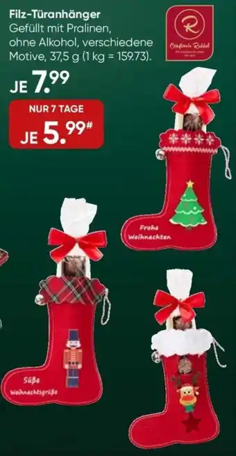 Galeria Filz-Türanhänger Angebot