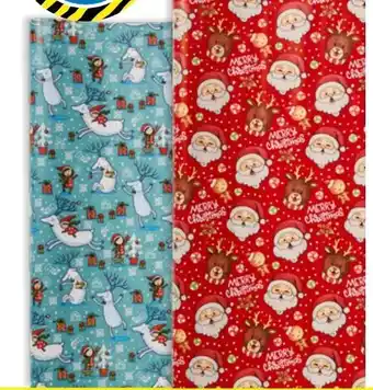 TEDi Weihnachts Geschenkpapier Angebot