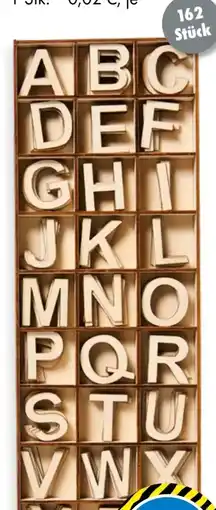 TEDi Kreativformen aus Holz Angebot