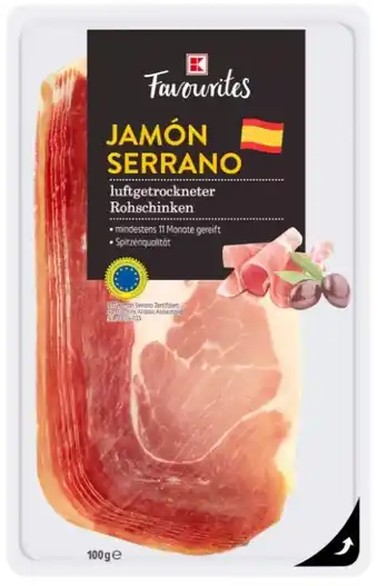 Kaufland K-Favourites Jamón Serrano Angebot