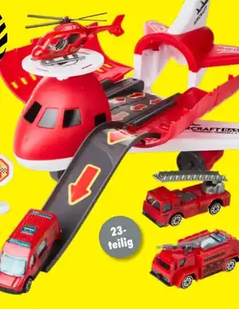 TEDi Flugzeug Spielset Angebot