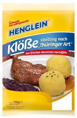 Kaufland Henglein Kloßteig Thüringer Art Angebot
