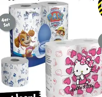 TEDi Paw Patrol Toilettenpapier Angebot
