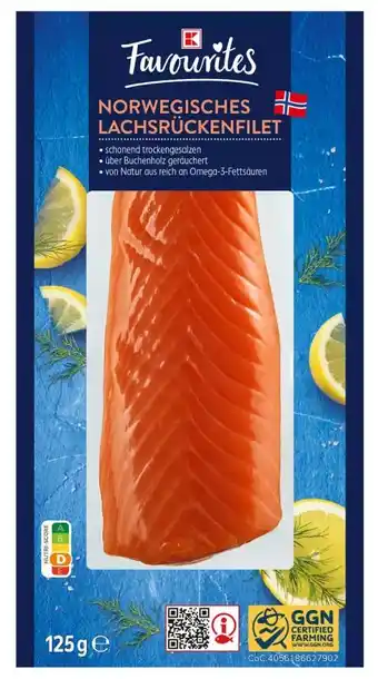 Kaufland K-Favourites Lachsrückenfilet Angebot