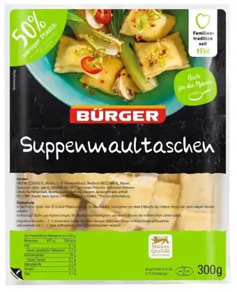 Kaufland Bürger Suppenmaultaschen Angebot