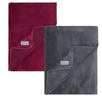 Kaufland Looks by Wolfgang Joop Kuscheldecke Teddy-Fleece Angebot