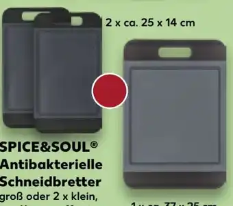 Kaufland Spice & Soul Antibakterielle Schneidbretter Angebot