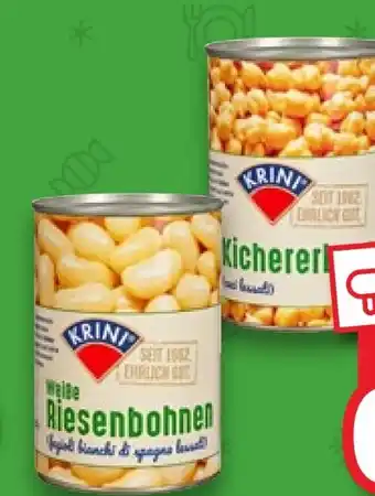 Kaufland Krini Hülsenfrüchte Kichererbsen Angebot
