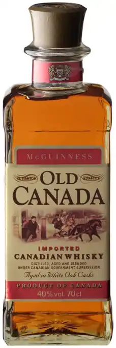 Kaufland McGuinness Old Canada Whisky Angebot