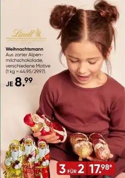 Galeria Lindt Weihnachtsmann Angebot