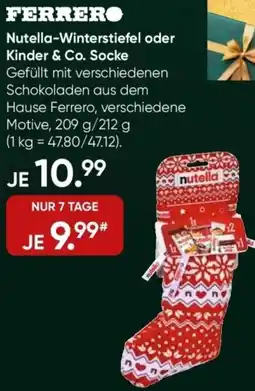 Galeria FERRERO Nutella-Winterstiefel oder Kinder & Co. Socke Angebot