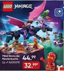 Galeria LEGO NINJAGO 71842 Rontu der Meisterdrache Angebot