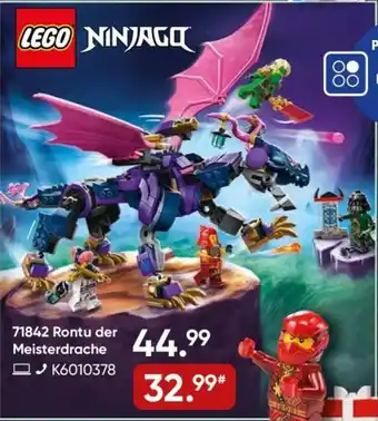 Galeria LEGO NINJAGO 71842 Rontu der Meisterdrache Angebot