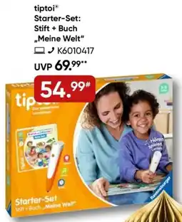 Galeria tiptoi Starter-Set: Stift + Buch „Meine Welt" Angebot