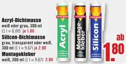 B1 Discount Baumarkt Acryl-Dichtmasse Angebot