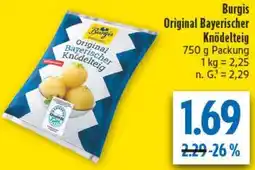 diska Burgis Original Bayerischer Knödelteig Angebot