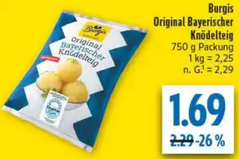 diska Burgis Original Bayerischer Knödelteig Angebot