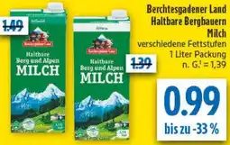 diska Berchtesgadener Land Haltbare Bergbauern Milch Angebot