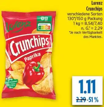 diska Lorenz Crunchips Angebot