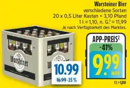 diska Warsteiner Bier Angebot
