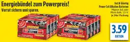 diska Gut & Günstig Power Cell Alkaline Batterien Angebot