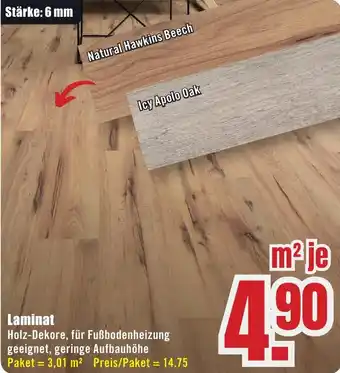 B1 Discount Baumarkt Laminat Angebot