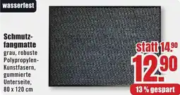 B1 Discount Baumarkt Schmutzfangmatte Angebot