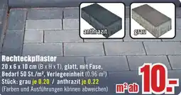 B1 Discount Baumarkt Rechteckpflaster Angebot