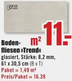 B1 Discount Baumarkt Bodenfliesen Trend Angebot