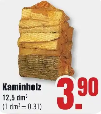 B1 Discount Baumarkt Kaminholz Angebot