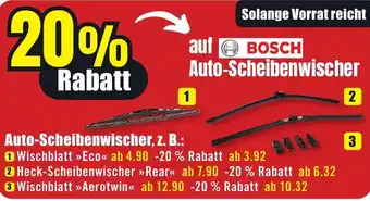 B1 Discount Baumarkt Auto-Scheibenwischer Angebot