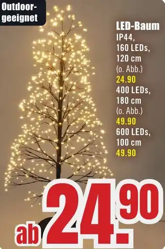 B1 Discount Baumarkt LED-Baum Angebot