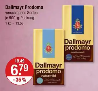 V Markt Dallmayr prodomo naturmild Angebot