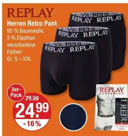 V Markt Replay herren retro pant Angebot