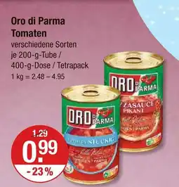 V Markt Oro di parma tomaten Angebot