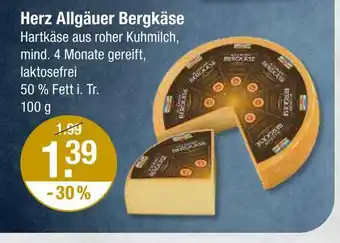 V Markt Herz allgäuer bergkäse Angebot