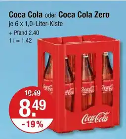 V Markt Coca cola coca cola Angebot