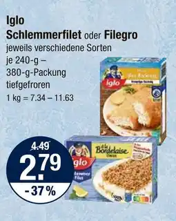V Markt Iglo schlemmerfilet Angebot