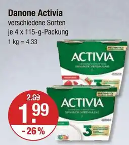 V Markt Danone activia Angebot