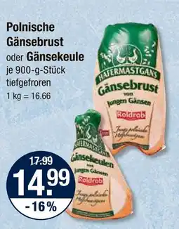 V Markt Hafermastgans gänsebrust Angebot