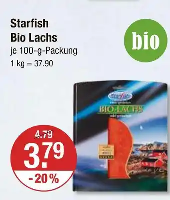 V Markt Starfish bio lachs Angebot