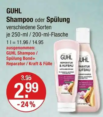 V Markt Guhl shampoo Angebot
