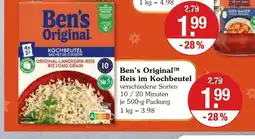V Markt Ben's original reis im kochbeutel Angebot