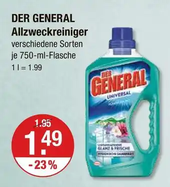 V Markt Der general allzweckreiniger Angebot