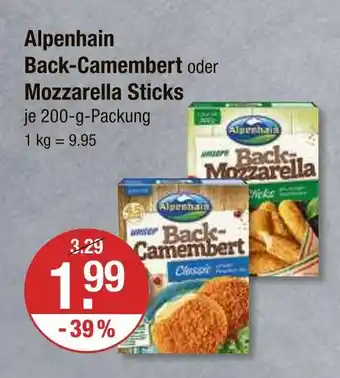 V Markt Alpenhain back-camembert Angebot