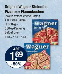 V Markt Wagner steinofen pizza Angebot